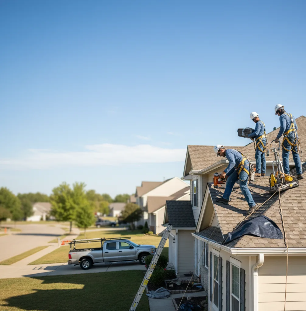 Roof Repair in Rush